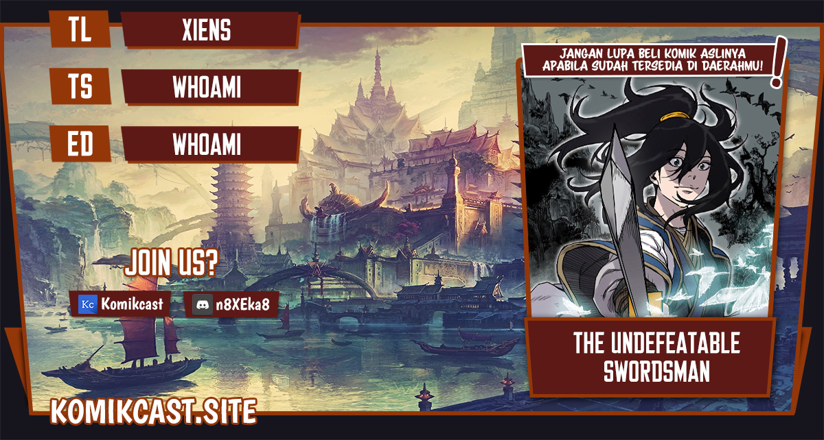 The Undefeatable Swordsman Chapter 154 - halaman 1