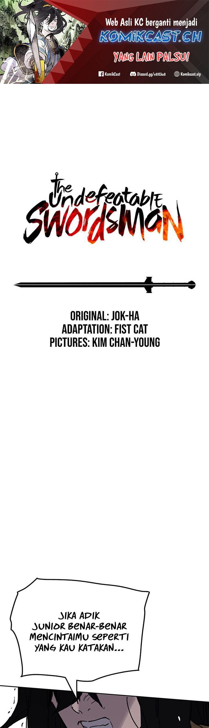The Undefeatable Swordsman Chapter 182 - halaman 2