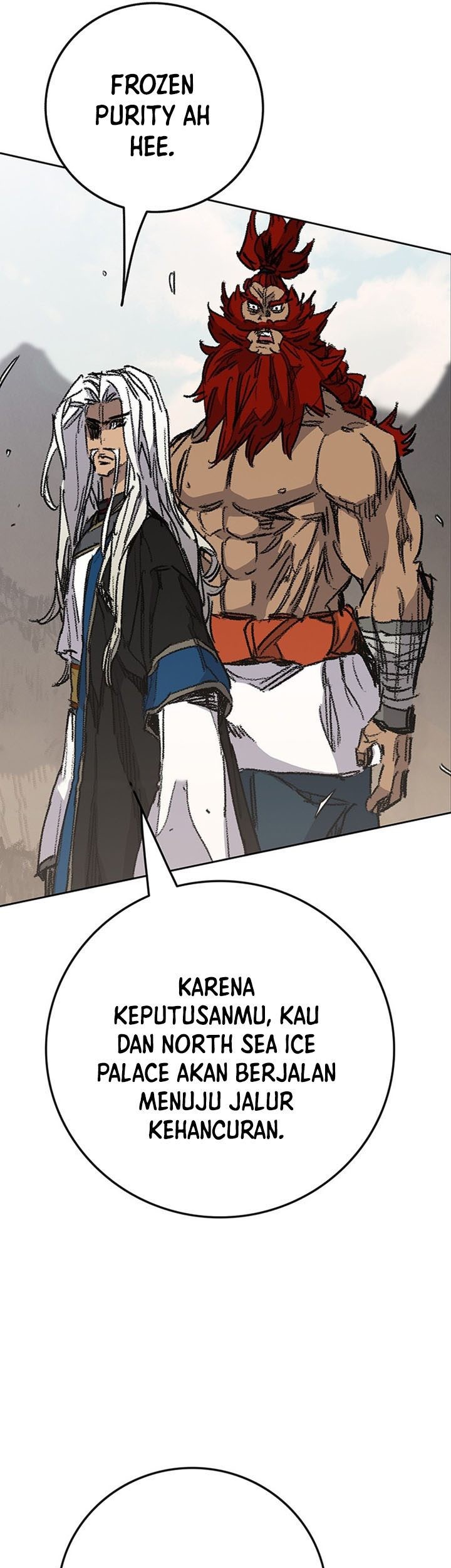 The Undefeatable Swordsman Chapter 186 - halaman 50