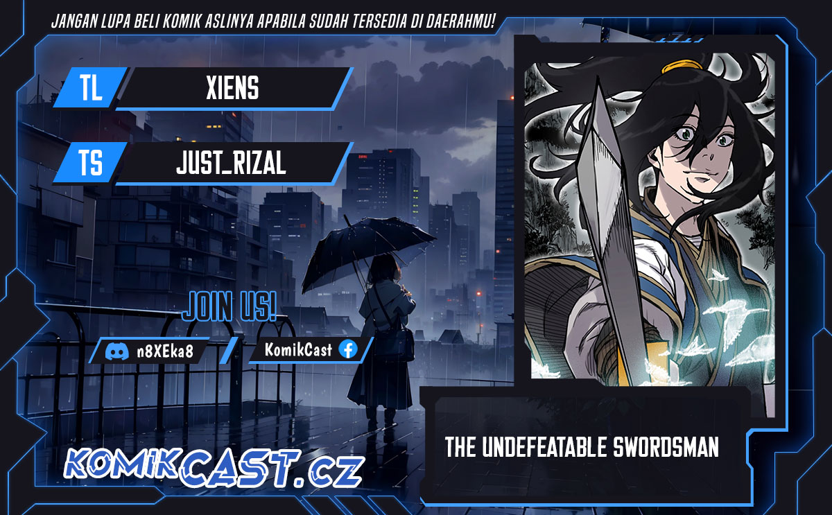 The Undefeatable Swordsman Chapter 208 - halaman 1