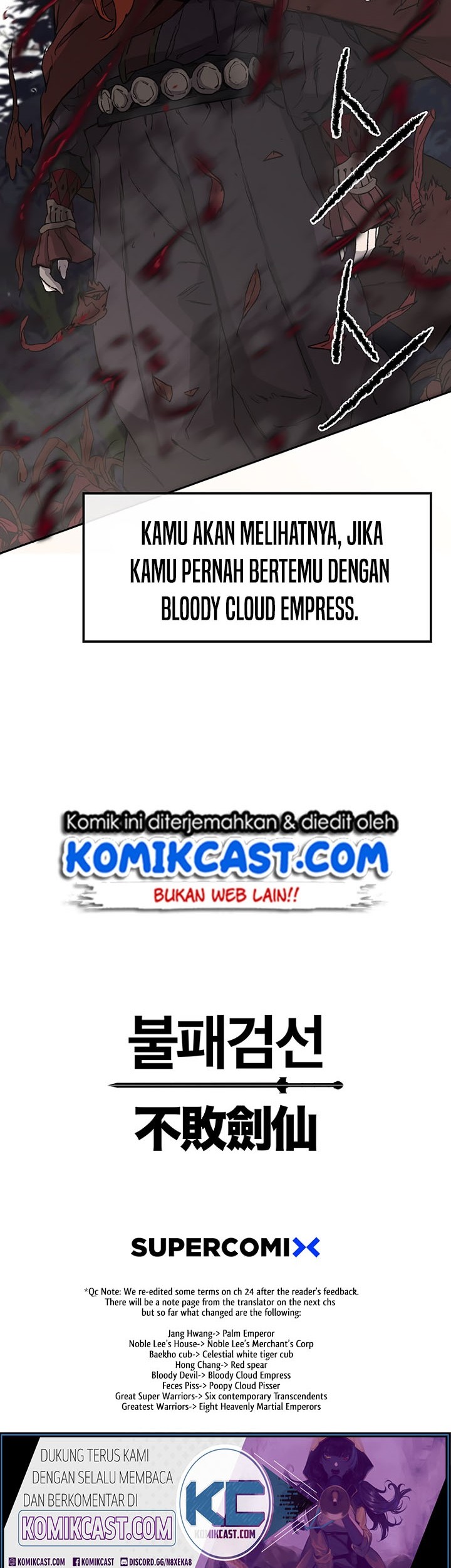 The Undefeatable Swordsman Chapter 24 - halaman 38
