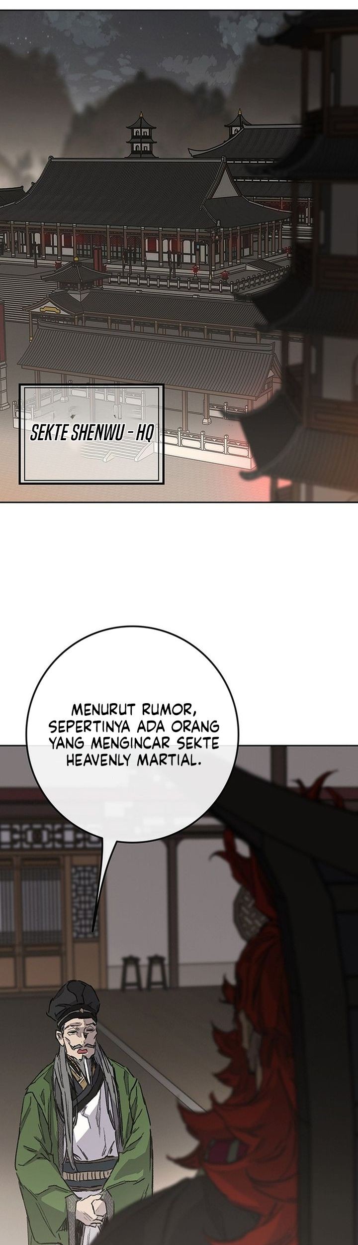 The Undefeatable Swordsman Chapter 257 - halaman 59