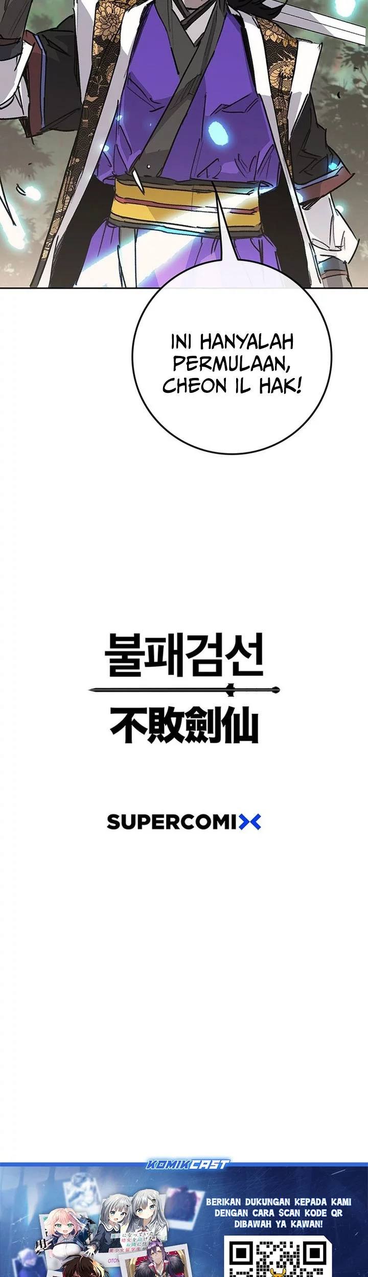 The Undefeatable Swordsman Chapter 261 - halaman 67