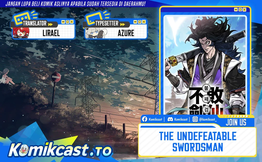 The Undefeatable Swordsman Chapter 302 - halaman 1