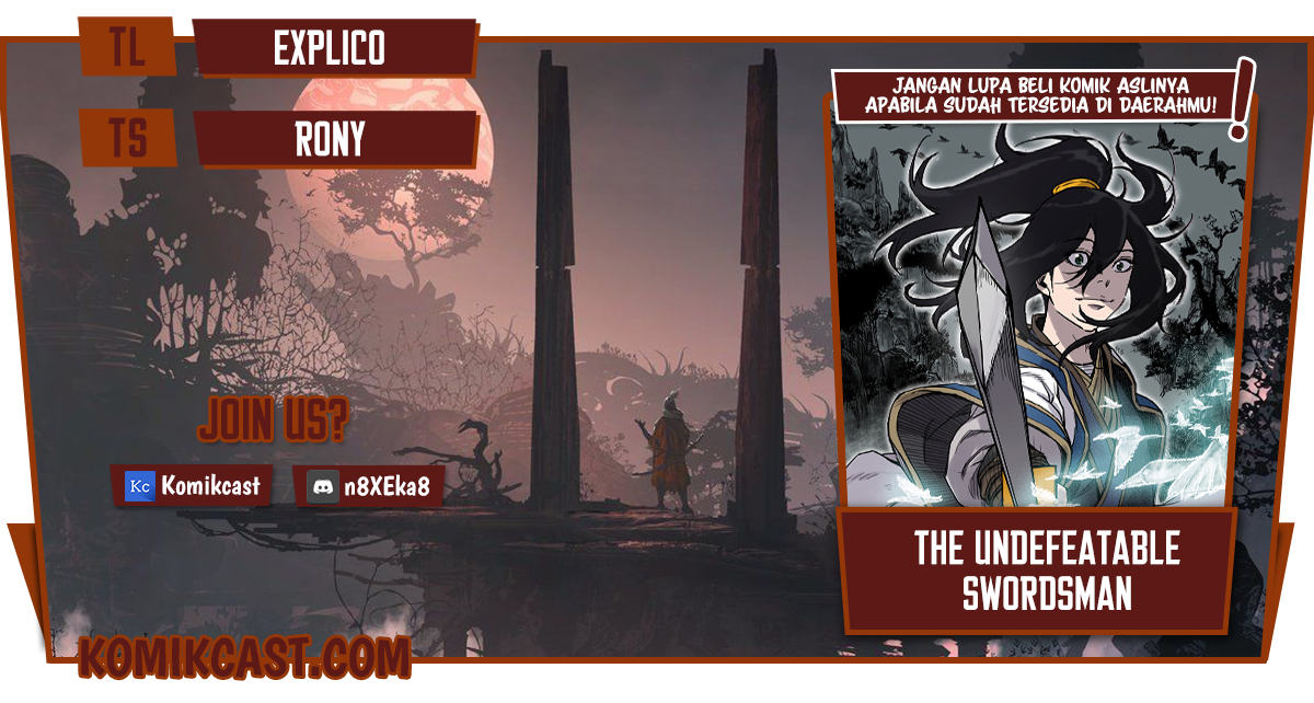 The Undefeatable Swordsman Chapter 58 - halaman 1