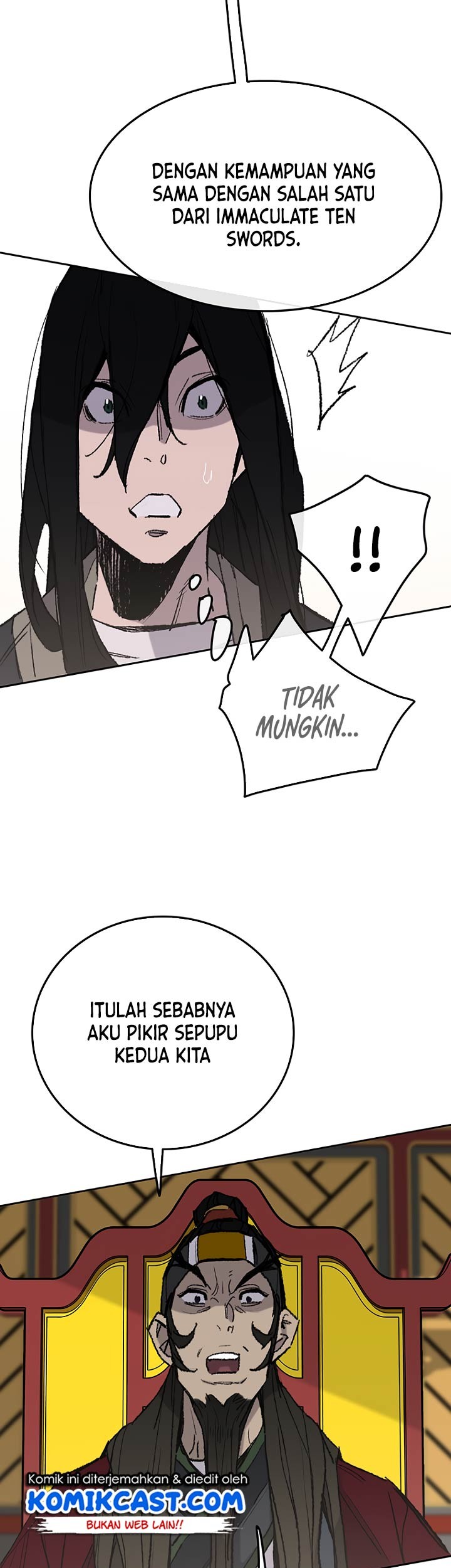 The Undefeatable Swordsman Chapter 58 - halaman 17