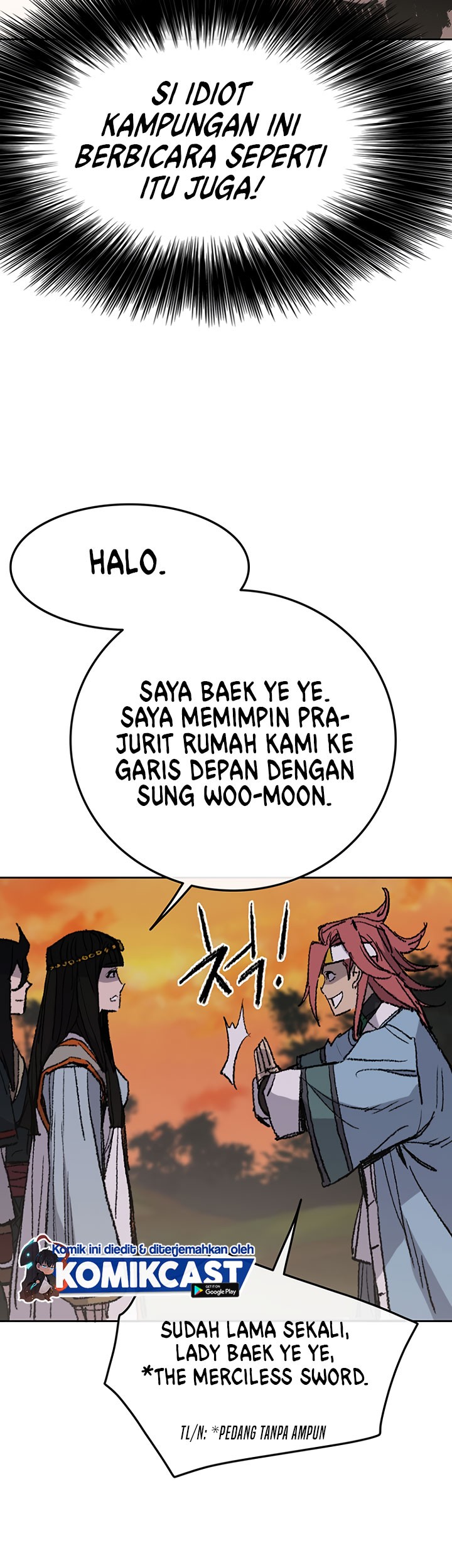 The Undefeatable Swordsman Chapter 63 - halaman 22