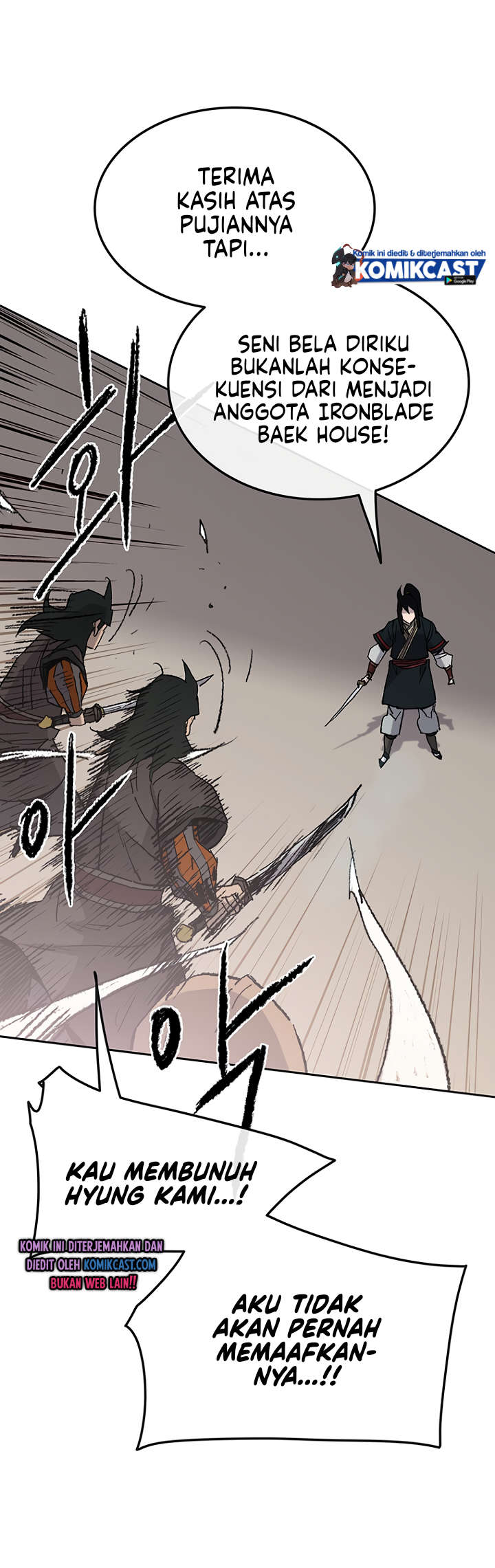 The Undefeatable Swordsman Chapter 68 - halaman 54