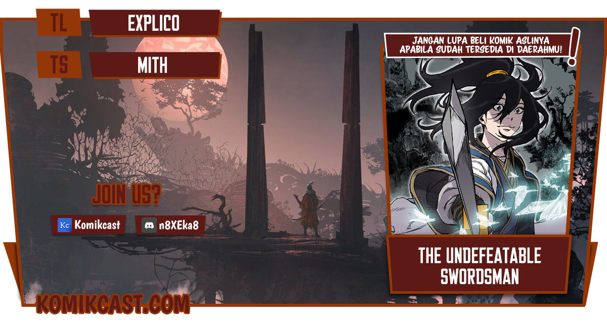 The Undefeatable Swordsman Chapter 71 - halaman 1