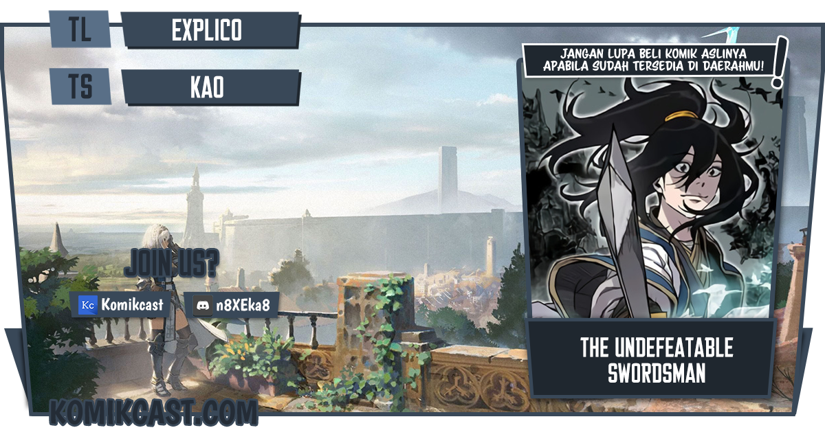 The Undefeatable Swordsman Chapter 82 - halaman 1