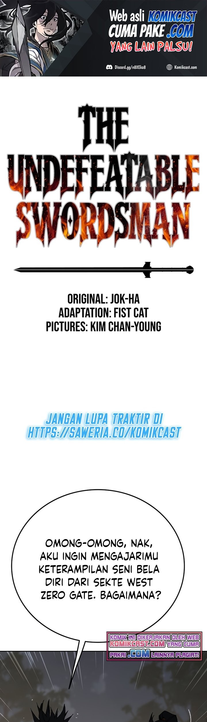 The Undefeatable Swordsman Chapter 86 - halaman 2