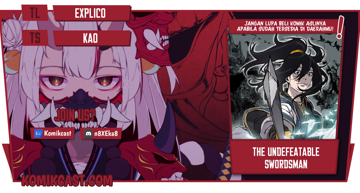 The Undefeatable Swordsman Chapter 89 - halaman 1