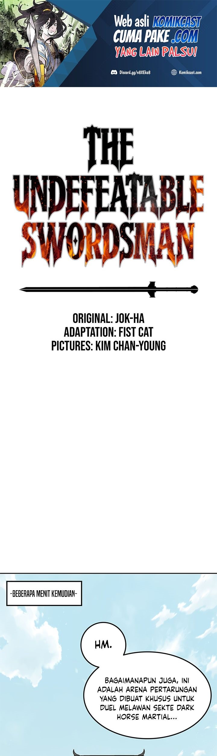 The Undefeatable Swordsman Chapter 95 - halaman 2