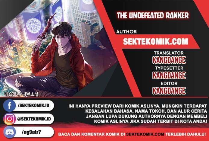 The Undefeated Ranker Chapter 11 - halaman 1