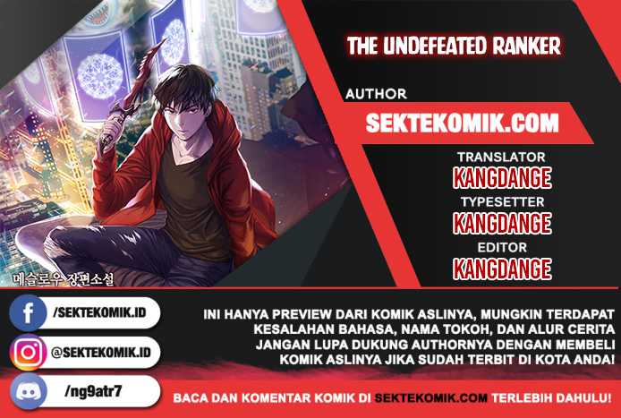 The Undefeated Ranker Chapter 18 - halaman 1