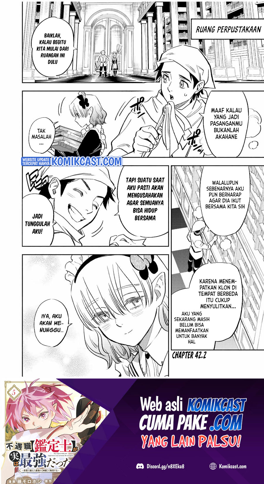 The Unfavorable Job “Appraiser” Is Actually the Strongest Chapter 42.2 - halaman 2