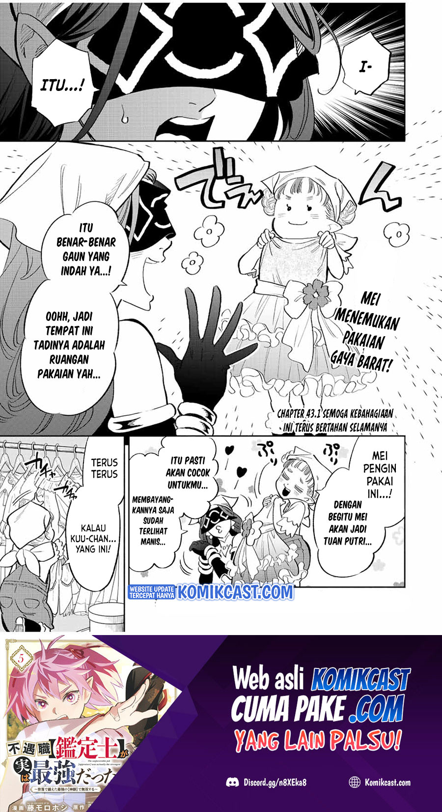 The Unfavorable Job “Appraiser” Is Actually the Strongest Chapter 43.1 - halaman 2