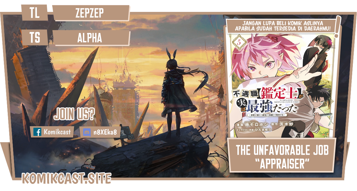 The Unfavorable Job “Appraiser” Is Actually the Strongest Chapter 62.2 - halaman 1