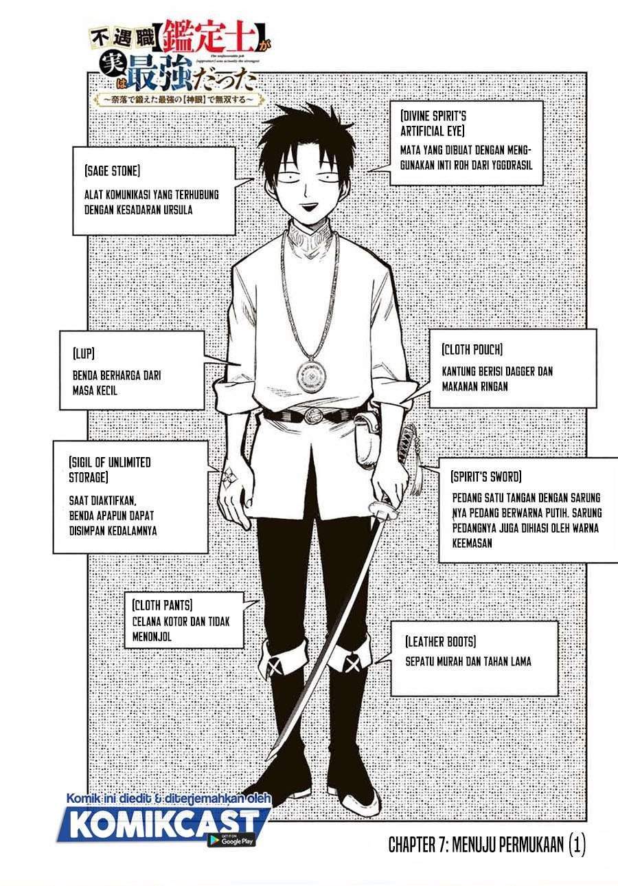 The Unfavorable Job “Appraiser” Is Actually the Strongest Chapter 7.1 - halaman 1