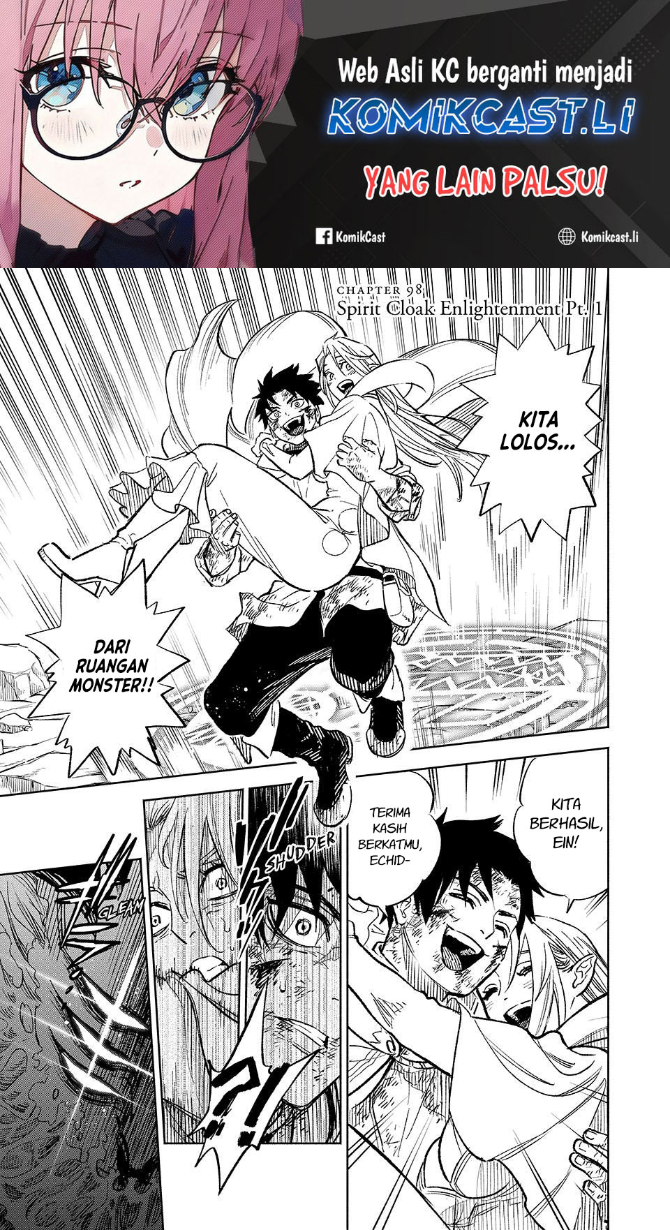 The Unfavorable Job “Appraiser” Is Actually the Strongest Chapter 98 - halaman 1