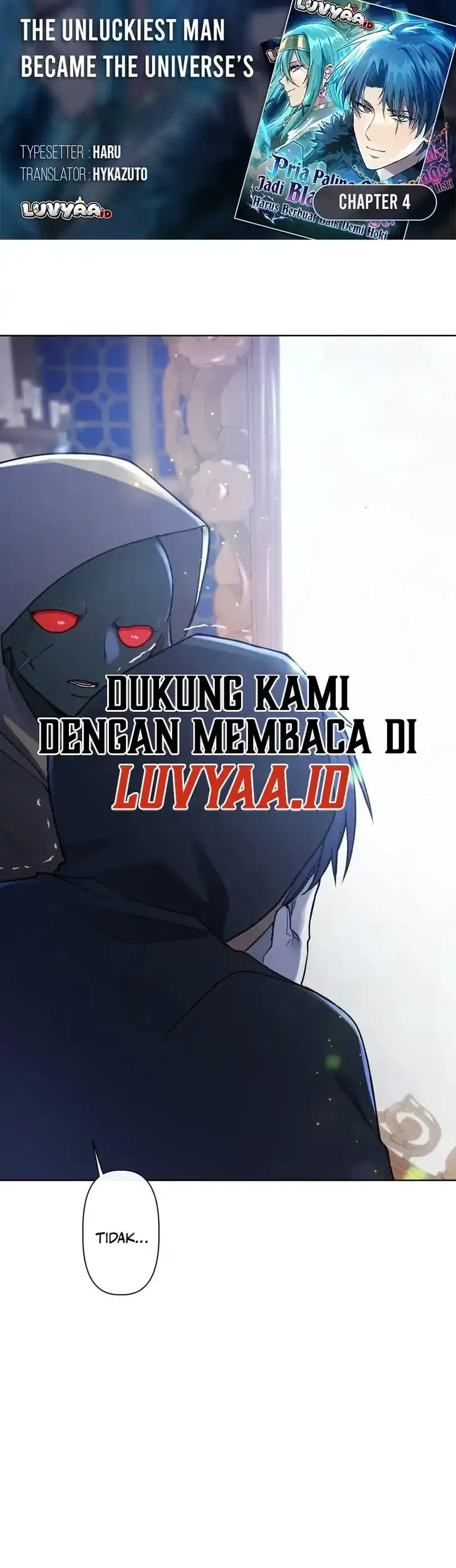 The Unluckiest Man Became the Universe’s Most Evil Mage and Wants to Be Rewarded Chapter 4 - halaman 1