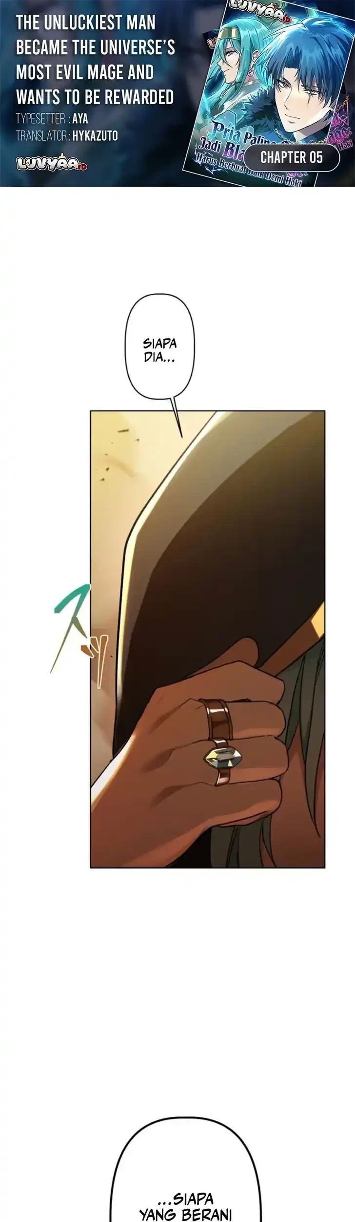 The Unluckiest Man Became the Universe’s Most Evil Mage and Wants to Be Rewarded Chapter 5 - halaman 1