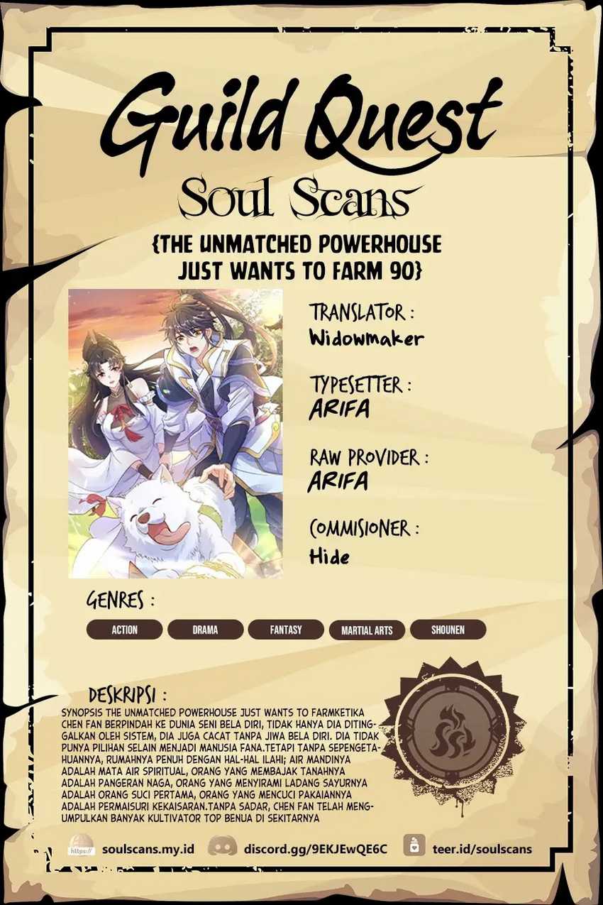 The Unmatched Powerhouse Just Wants to Farm Chapter 90 - halaman 1