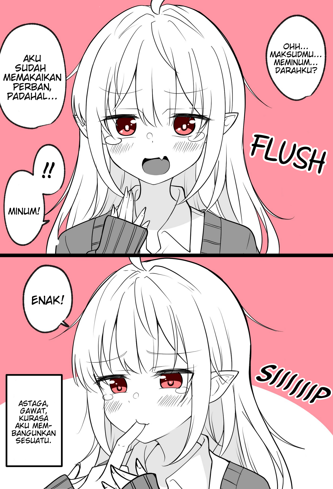 The Vampire Who's on the Health Committee for a Chance to Suck Blood! Chapter 0 - halaman 5