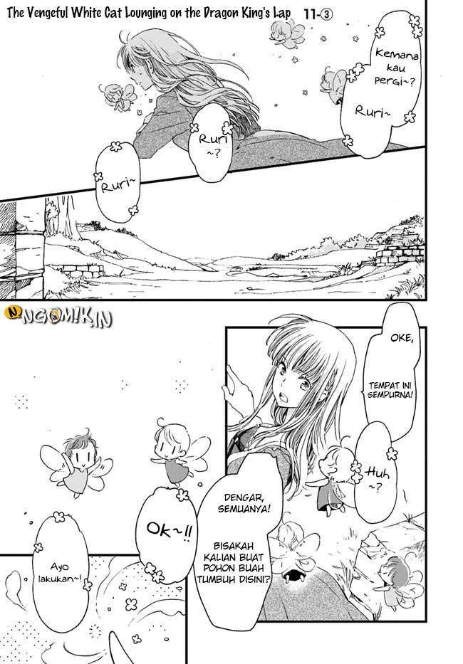 The Vengeful White Cat Lounging on the Dragon King’s Lap Chapter 11 - halaman 22