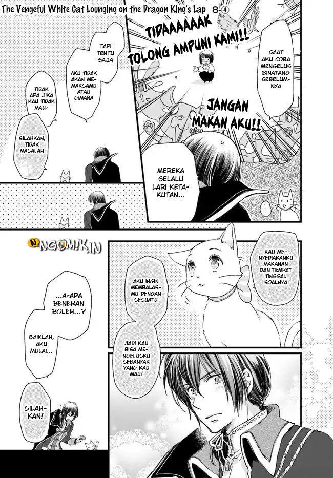 The Vengeful White Cat Lounging on the Dragon King’s Lap Chapter 8 - halaman 23