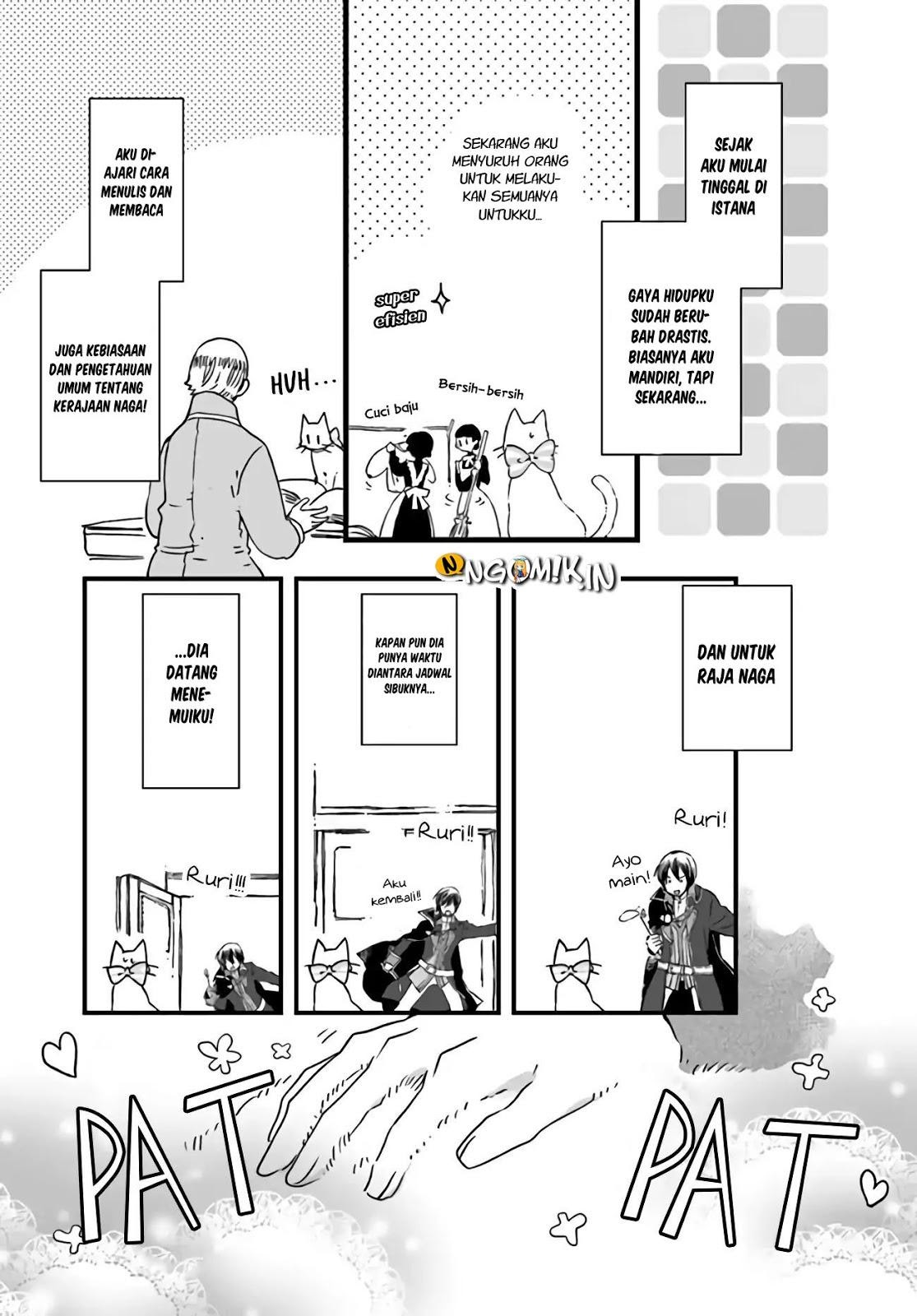 The Vengeful White Cat Lounging on the Dragon King’s Lap Chapter 9 - halaman 6