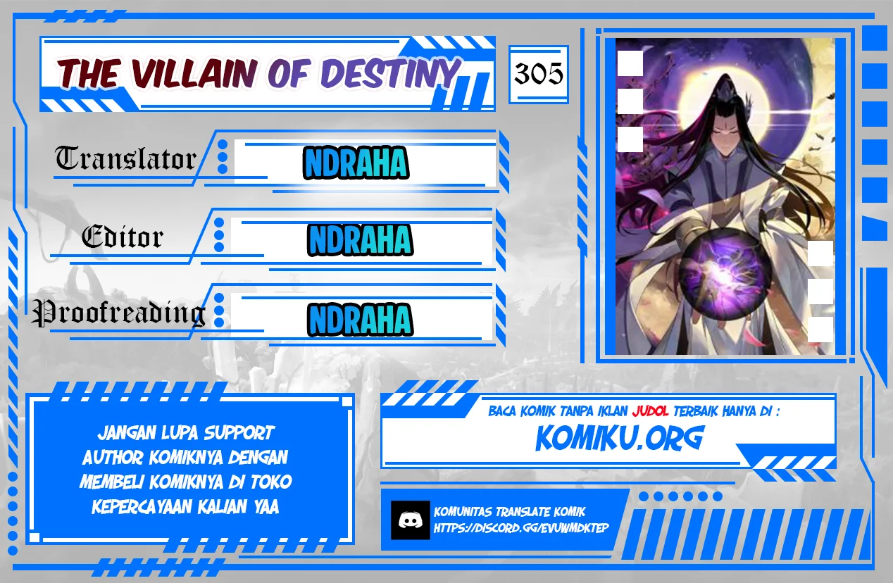 The Villain Of Destiny Chapter 305 - halaman 1