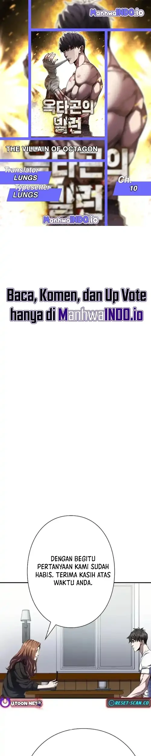 The Villain of the Octagon (Born to Bleed) Chapter 10 - halaman 1