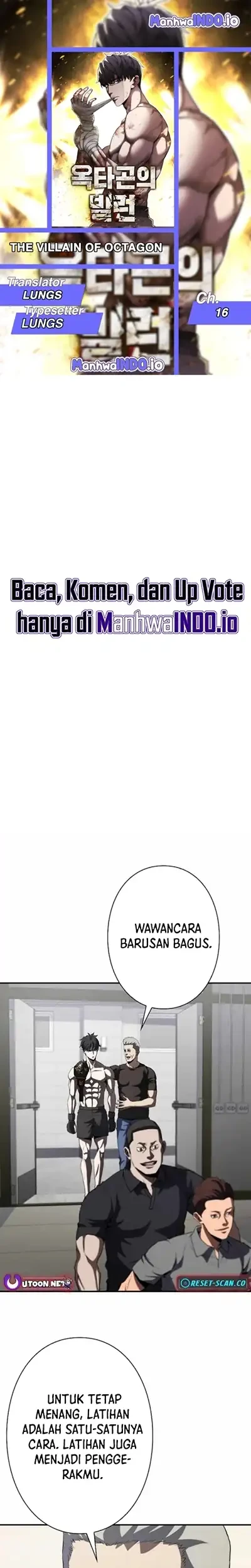 The Villain of the Octagon (Born to Bleed) Chapter 16 - halaman 1