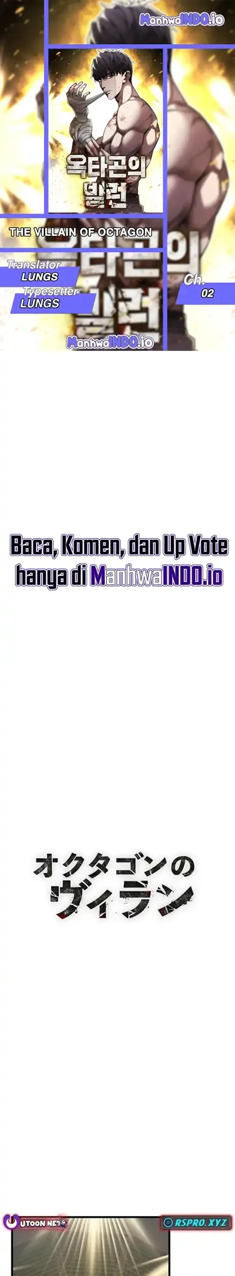 The Villain of the Octagon (Born to Bleed) Chapter 2 - halaman 1
