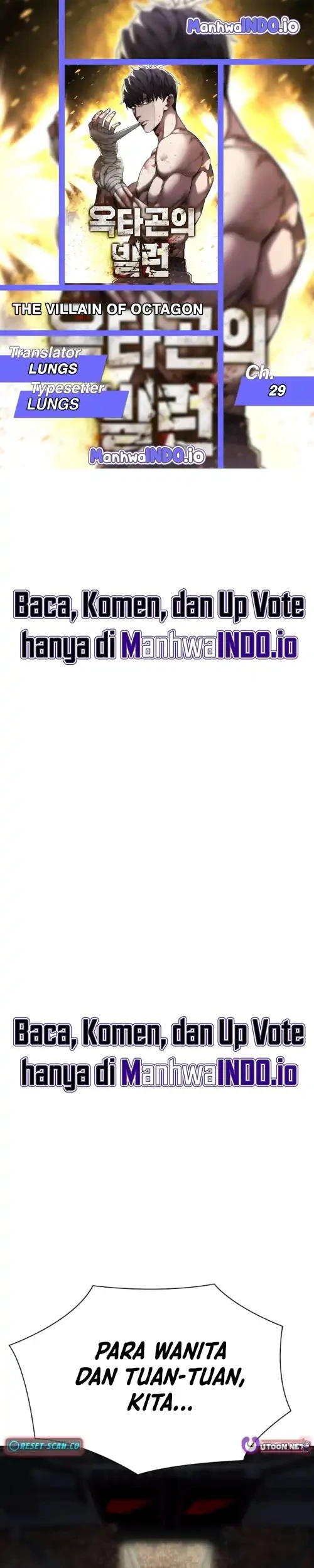The Villain of the Octagon (Born to Bleed) Chapter 29 - halaman 1