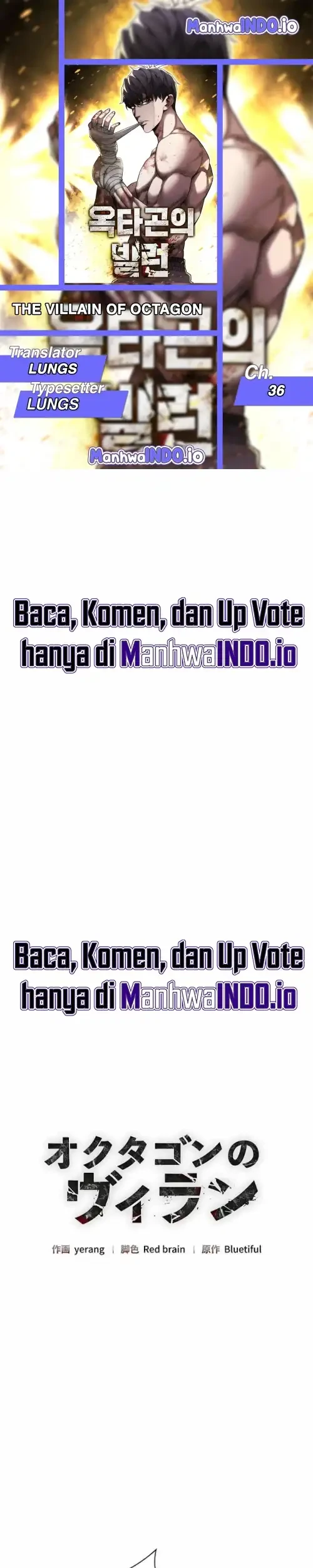 The Villain of the Octagon (Born to Bleed) Chapter 36 - halaman 1
