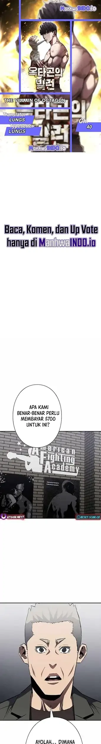 The Villain of the Octagon (Born to Bleed) Chapter 40 - halaman 1