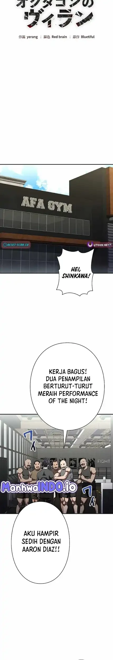 The Villain of the Octagon (Born to Bleed) Chapter 45 - halaman 11
