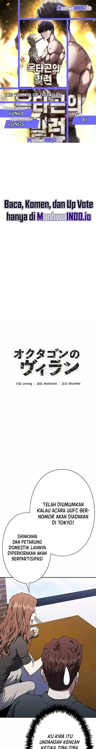 The Villain of the Octagon (Born to Bleed) Chapter 61 - halaman 1