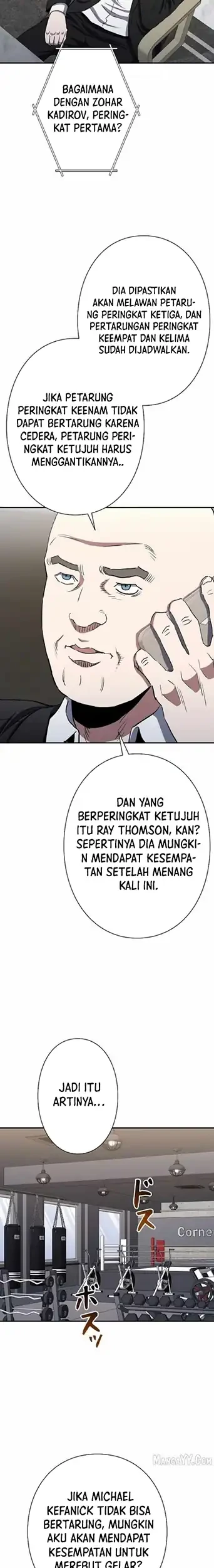 The Villain of the Octagon (Born to Bleed) Chapter 64 - halaman 11