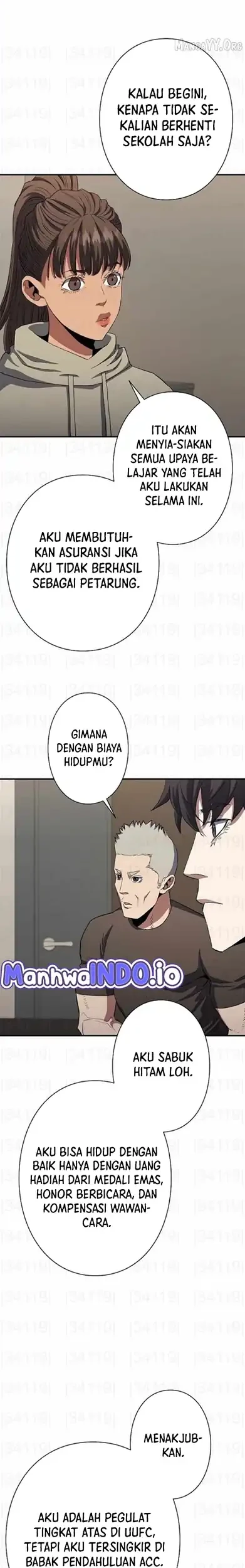 The Villain of the Octagon (Born to Bleed) Chapter 66 - halaman 16