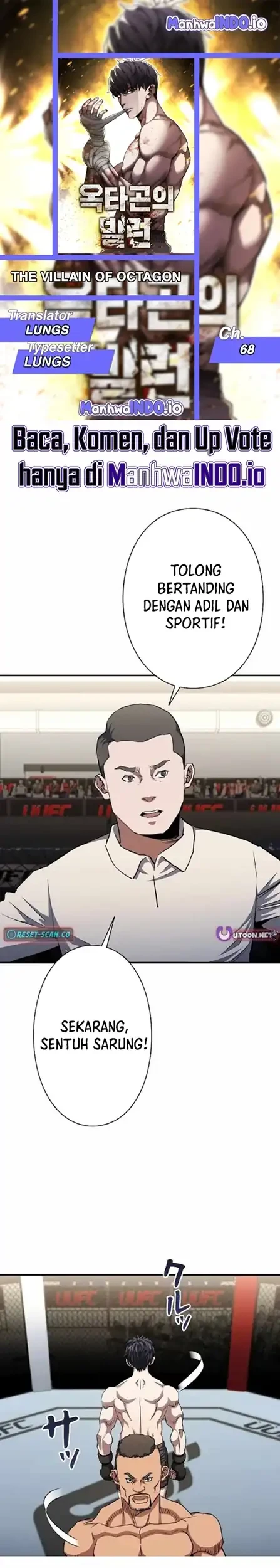 The Villain of the Octagon (Born to Bleed) Chapter 68 - halaman 1