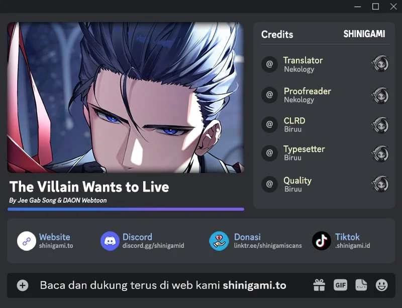 The Villain Wants To Live Chapter 48 - halaman 1