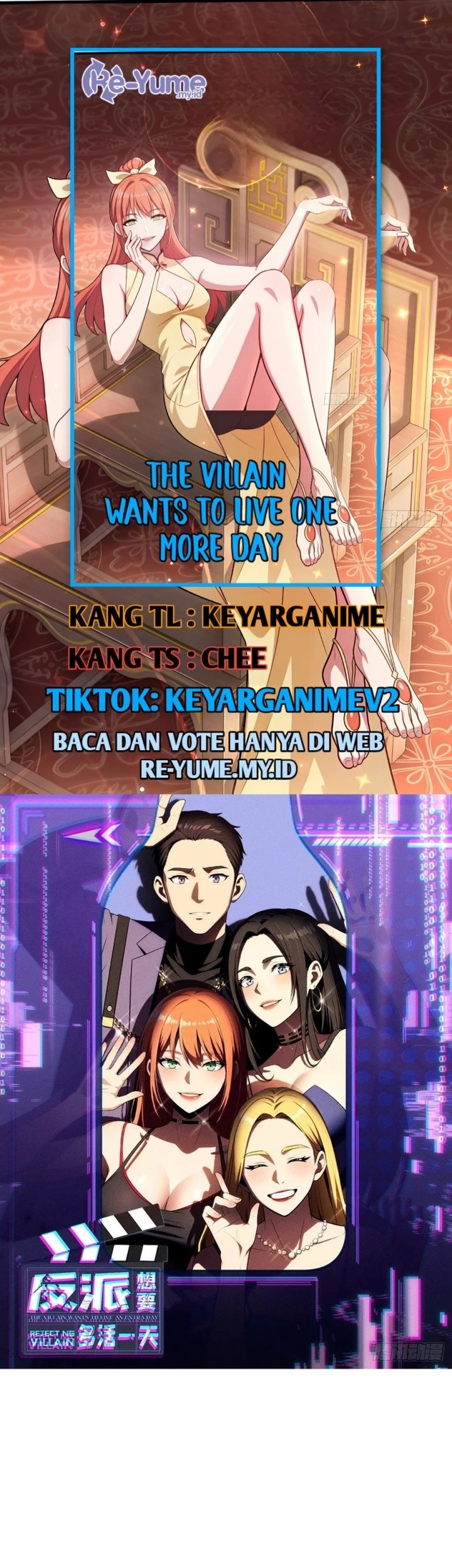 The Villain Wants to Live One More Day Chapter 28 - halaman 1