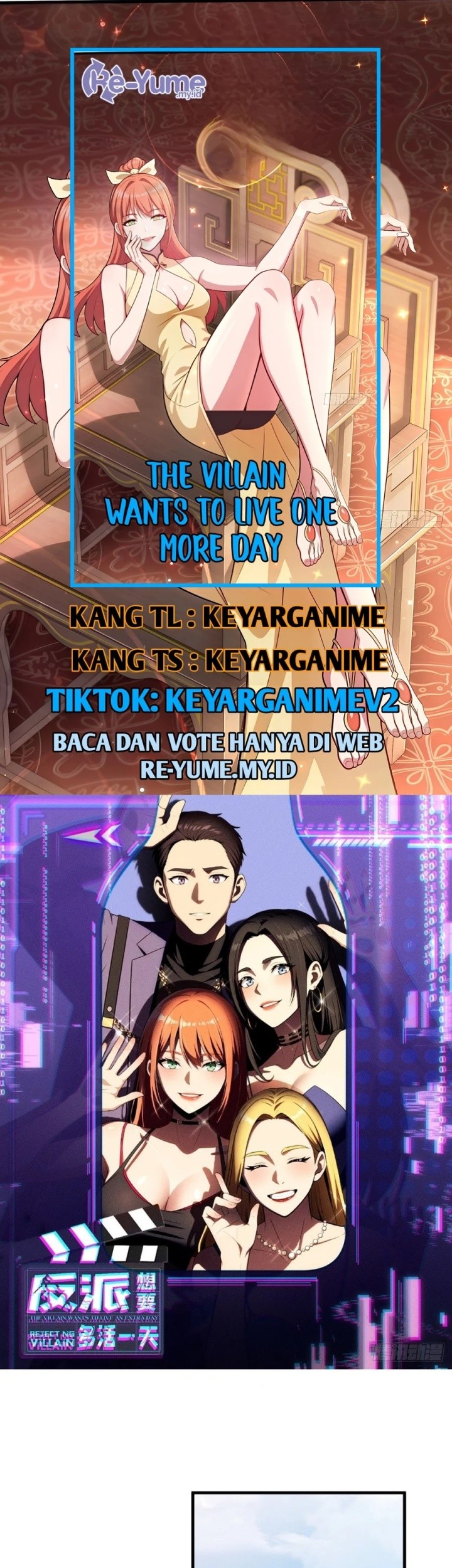 The Villain Wants to Live One More Day Chapter 33 - halaman 1