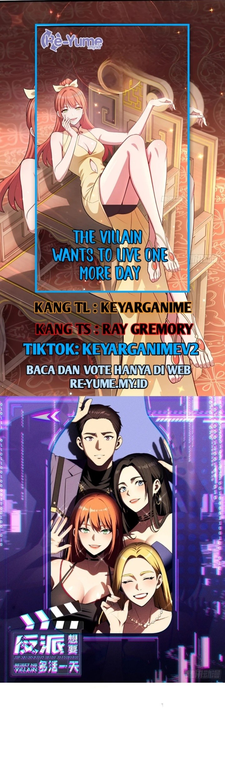 The Villain Wants to Live One More Day Chapter 35 - halaman 1