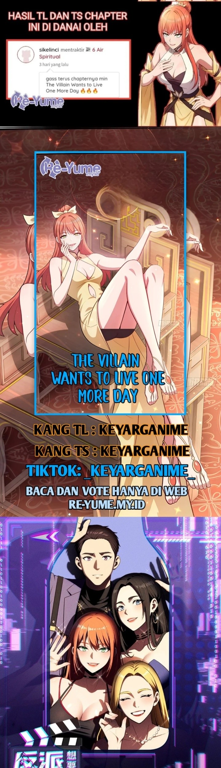 The Villain Wants to Live One More Day Chapter 40 - halaman 1