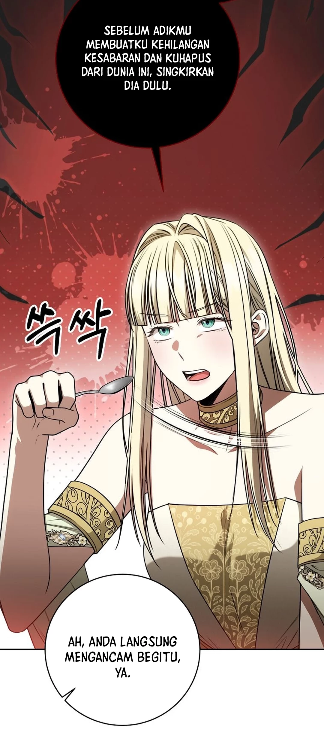 The Villainess I Possessed Is Raising Hell Chapter 28 - halaman 56