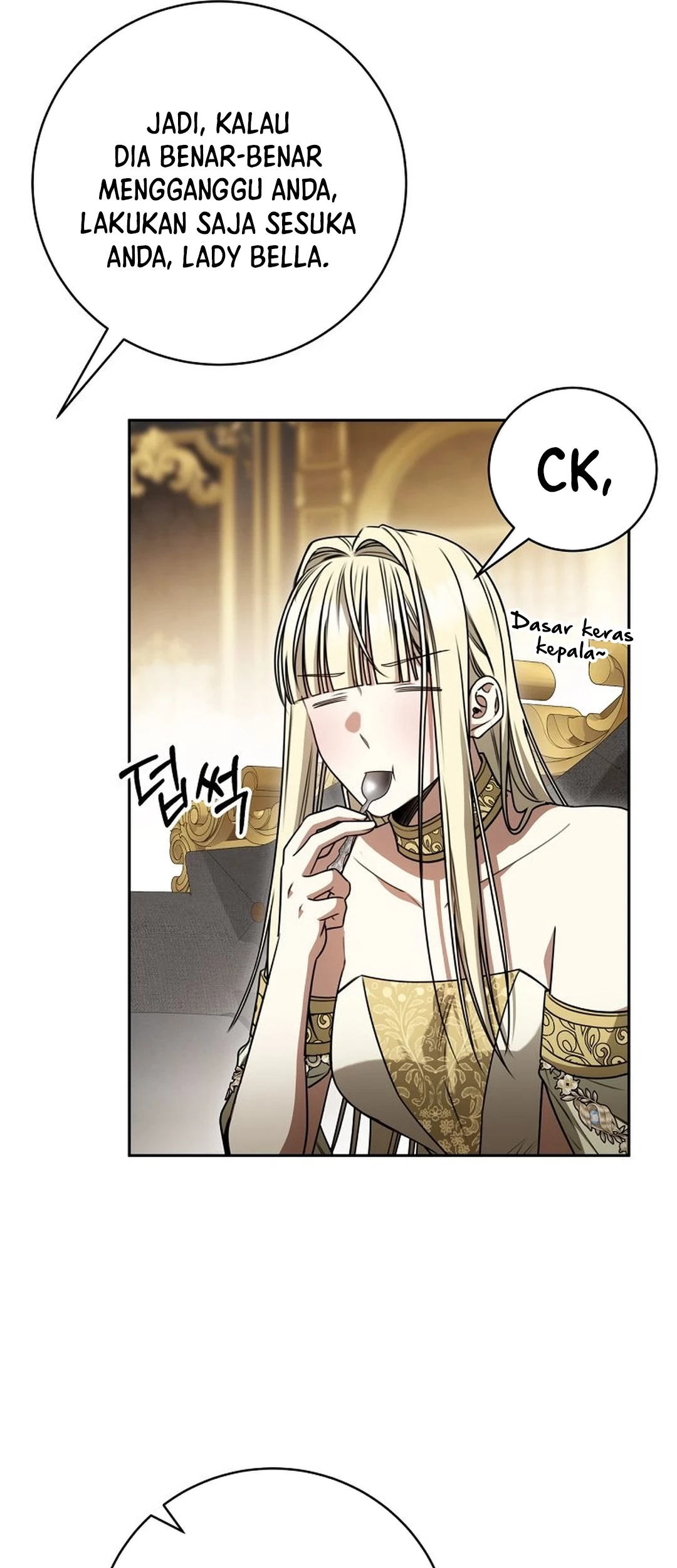 The Villainess I Possessed Is Raising Hell Chapter 28 - halaman 59
